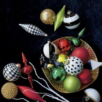 Festive Fashion Ornament Collection, Set of 20 Grandin Road