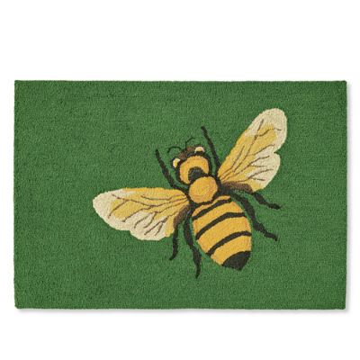 Buzz Hooked Door Mat Grandin Road