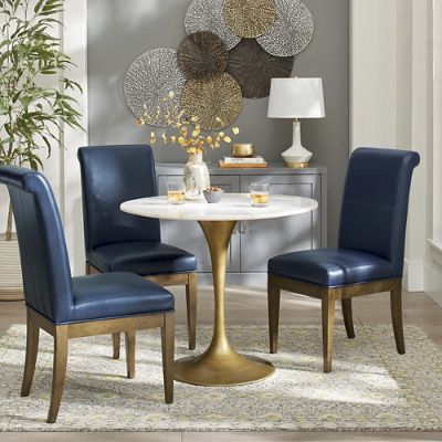 Rene Marble Bistro Table | Grandin Road