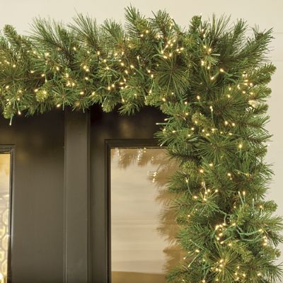 Overlit Greenery Garland | Grandin Road