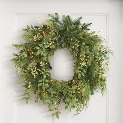 Breckenridge Cordless Wreath | Grandin Road