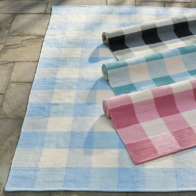 Leo Buffalo Plaid Outdoor Rug Grandin Road