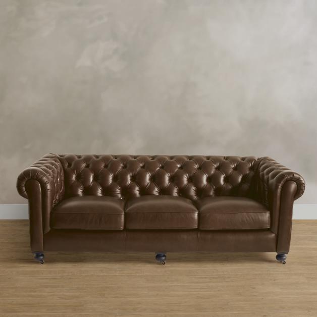 London Sofa Grandin Road, Landry Leather Sofa Review