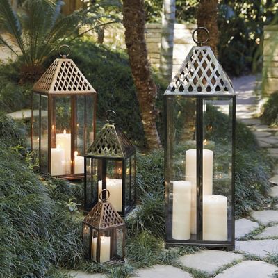 Outdoor deals floor lantern