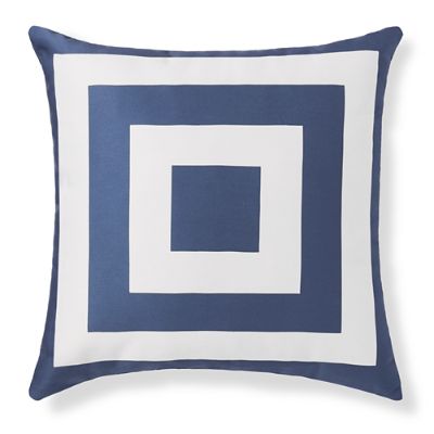 Hampton Nautical Square Outdoor Pillow | Grandin Road