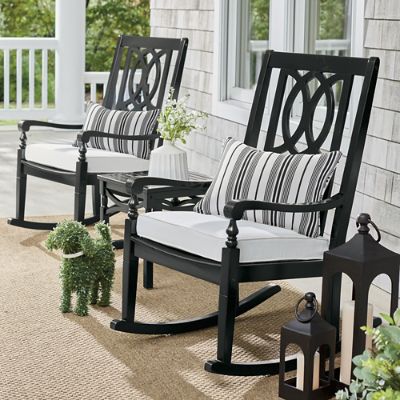 Front porch best sale chairs and benches