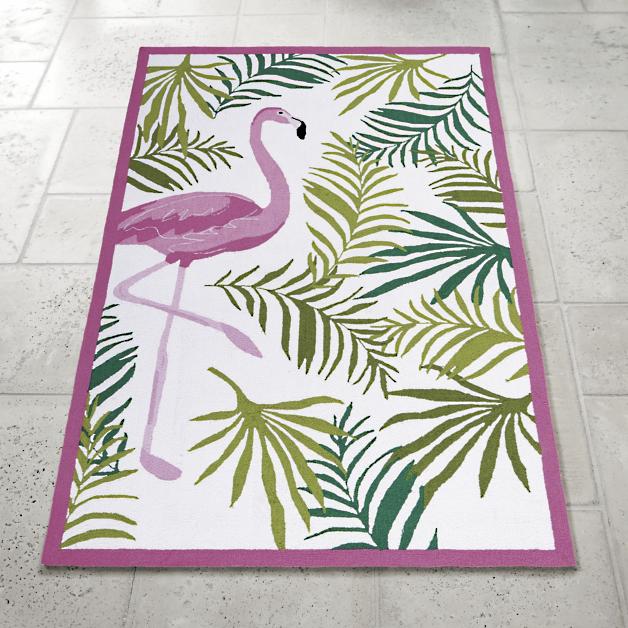 Fancy Flamingo Outdoor Rug Grandin Road, Pink Flamingo Outdoor Carpet