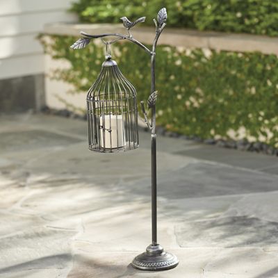 Hanging Bird Cage Lantern Grandin Road