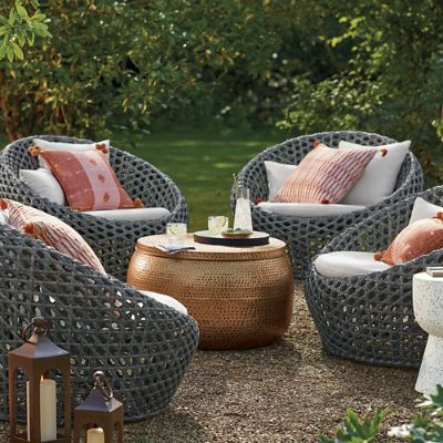 Delilah Coffee Table with Storage | Grandin Road