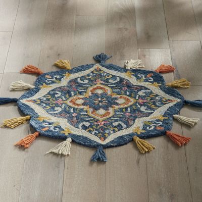 Kiana 3ft Round Indoor Rug | Grandin Road