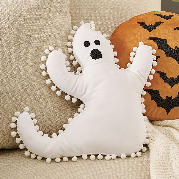 Image of Halloween Cute Ghost Pillow