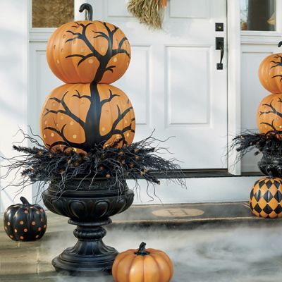 Pumpkin Tree Topiary | Grandin Road