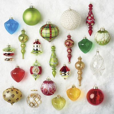 Cyndi Lauper Ornament Collection, Set of 25 | Grandin Road