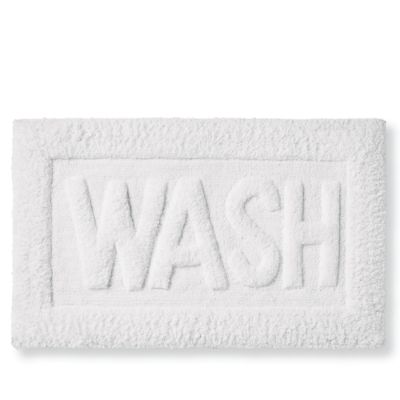 Word Bath Rug, Wash & Dry Grandin Road