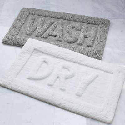 Word Bath Rug, Wash & Dry Grandin Road