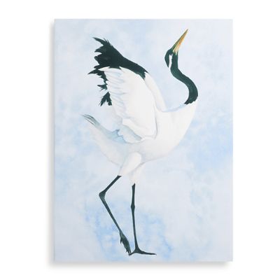 Japanese Crane Wall Art, Set of Two Grandin Road