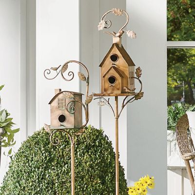 Birdhouse Garden Stakes | Grandin Road