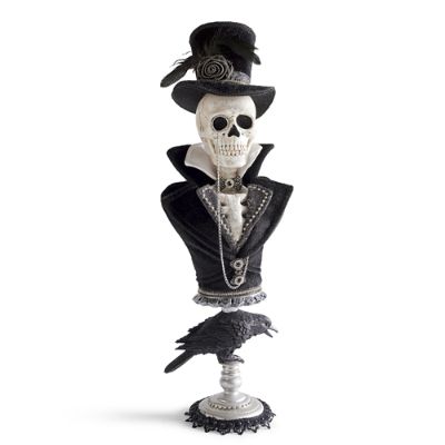 Karen Didion Mr. Skeleton Bust | Grandin Road