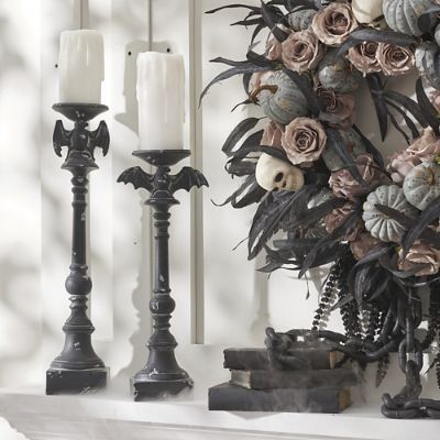 Bats Candle Holders, Set of Two | Grandin Road