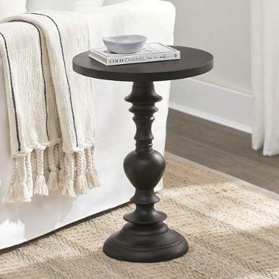 Drake Carved Accent Table | Grandin Road