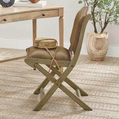 Augusto Folding Chair Grandin Road