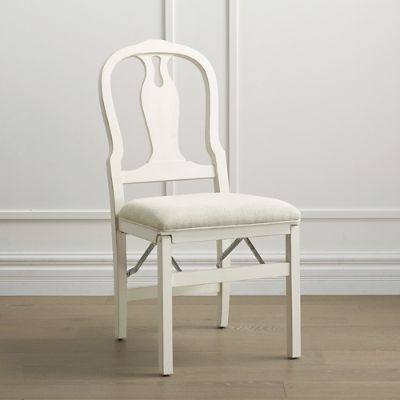 Modern Chippendale Folding Chairs Set of Two