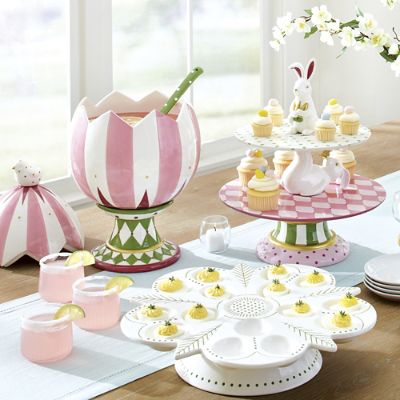 Deviled Egg Pedestal Platter | Grandin Road