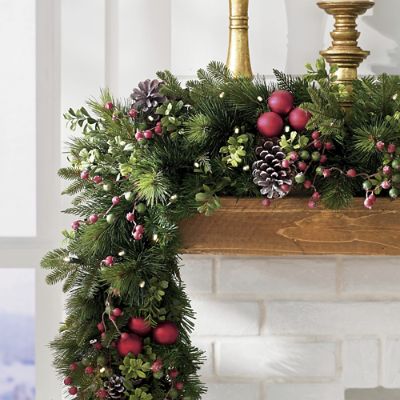 Mackinley Cordless Garland | Grandin Road