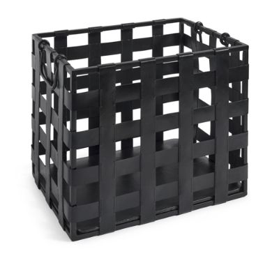 Leather Magazine Basket Grandin Road