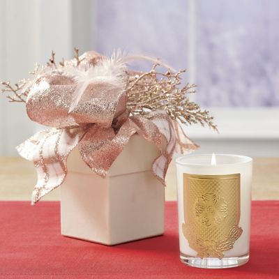 Lux Holiday Candle, White Christmas Grandin Road