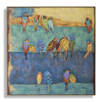 Wall Art - Birds of Paradise, Wire