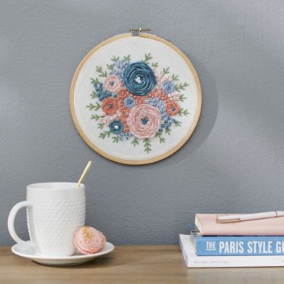 Bouquet Embroidery Hoop | Grandin Road