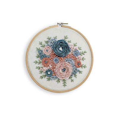 Bouquet Embroidery Hoop | Grandin Road
