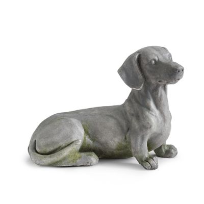 dachshund puppy statue