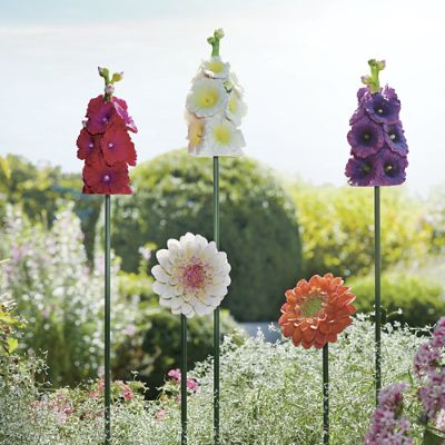 Flower Stakes, Set of Five Grandin Road