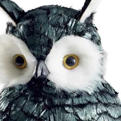 Emerald Green Owls, Set of Two | Grandin Road