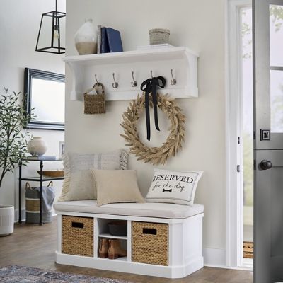 Pillows for discount entryway bench