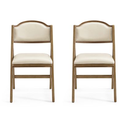 Madeira Folding Chairs, Set of Two Grandin Road