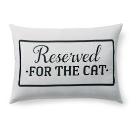 Reserved Pillow