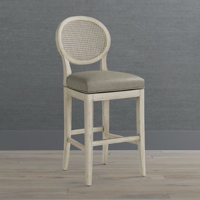 Henning low best sale back counter stool