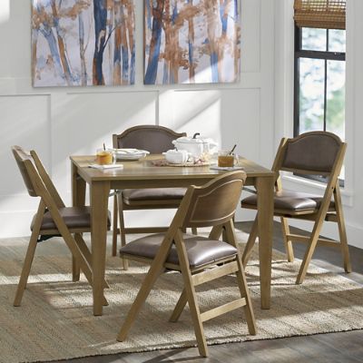 Folding table with discount chairs