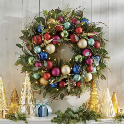 Cordless wreath lights new arrivals