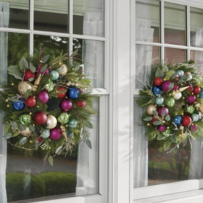 All Is Bright Cordless Wreath