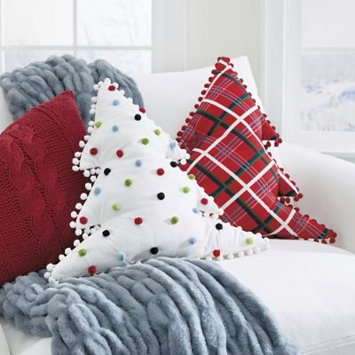 Tree Shaped Pillow | Grandin Road