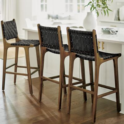 Augusto Low Back Bar Counter Stool Grandin Road