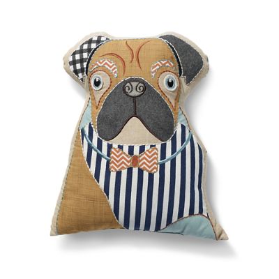 Pug hotsell shaped cushion