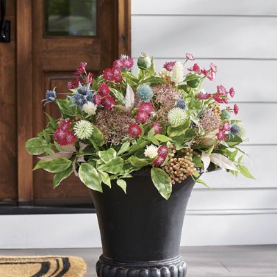 Farmhouse Floral Urn Filler Grandin Road