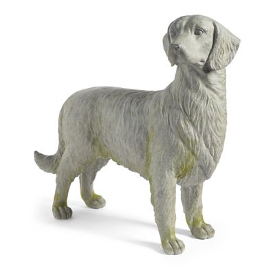 Golden Retriever Garden Statue Grandin Road