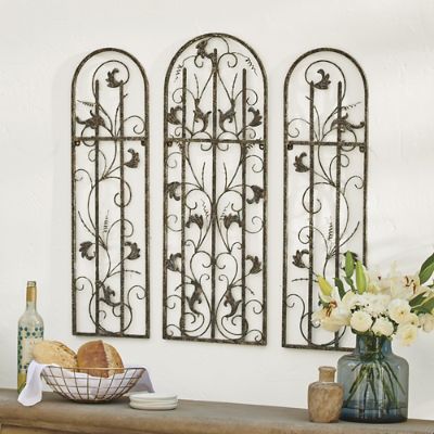 Balmoral Arch Wall Decor, Set of Three Grandin Road