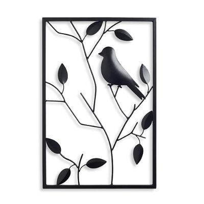 Metal Bird Wall Art, Set of Three Grandin Road